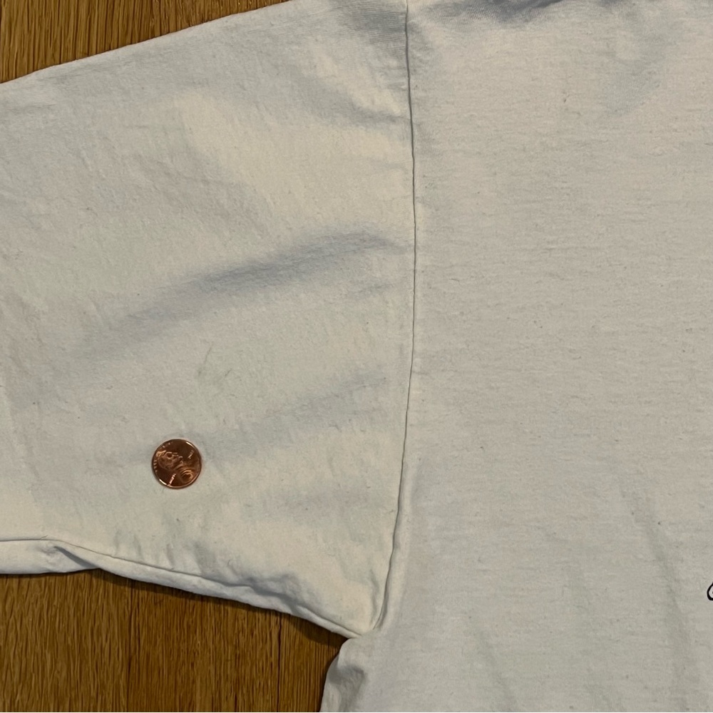 Vintage Surfin Surfari T Shirt XL White CYRK 80s Single Stitch Made in USA - Picture 5 of 7